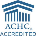 ACHC Accredited Logo White Background